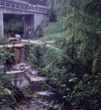 Il Rio Socosta presso il ponte di Malon.
